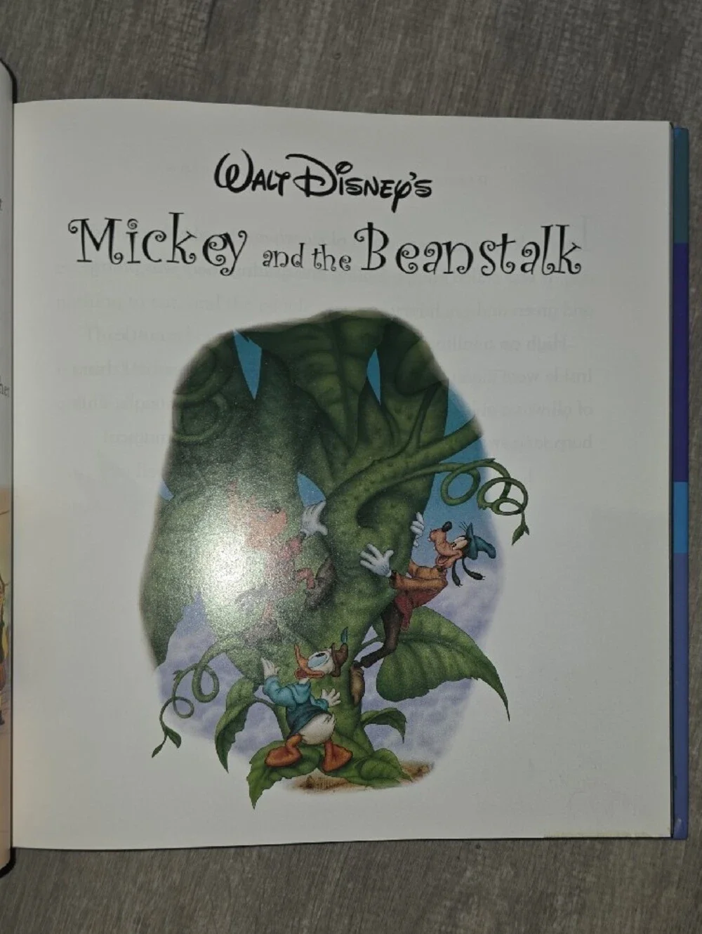 Disney Storybook Collection - Blue Cover with Multicolor Characters